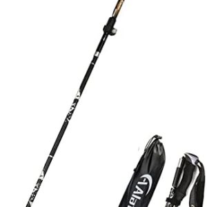 Aluminum Collapsible Ultralight Travel Trekking Hiking Pole for Men and Women (Fits 5'3" - 6'2")