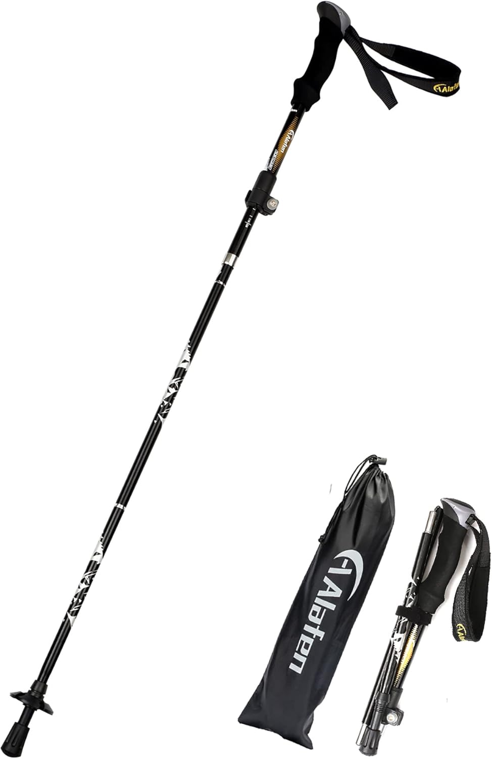 Aluminum Collapsible Ultralight Travel Trekking Hiking Pole for Men and Women (Fits 5'3" - 6'2") - Image 9